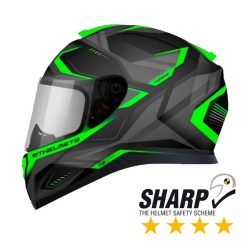   Zárt Bukósisak - Mt Thunder 3 Sv Turbine Matt Fekete / Zöld 