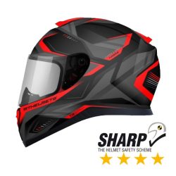   Zárt Bukósisak - Mt Thunder 3 Sv Turbine Matt Fekete / Piros 