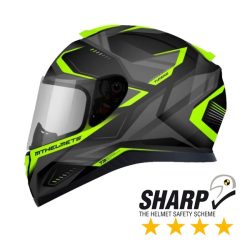   Zárt Bukósisak - Mt Thunder 3 Sv Turbine Matt Fekete / NeonSárga 