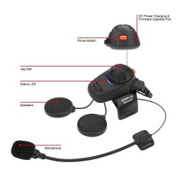   Sena Sisakbeszélő SMH5 Duál - Bluetooth® 5 Alapú Kommunikációs Rendszer Hd Hangszórókkal