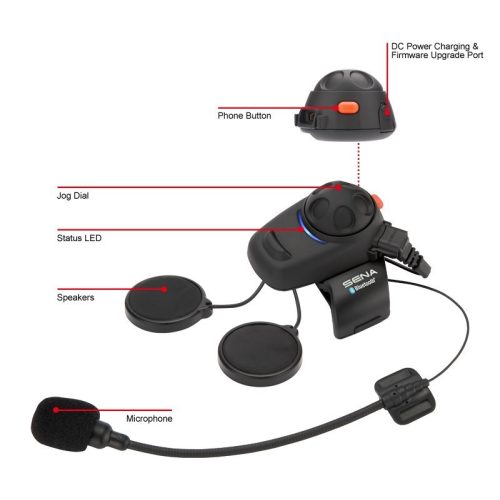 Sena Sisakbeszélő SMH5 Duál - Bluetooth® 5 Alapú Kommunikációs Rendszer Hd Hangszórókkal