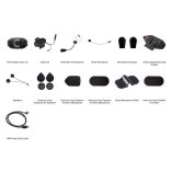 Sena Sisakbeszélő Sf2 Dupla Csomag Hd-Hangszórókkal, Motoros-Motoros Közötti Bluetooth Kapcsolat