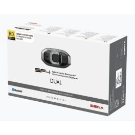   Sena Sisakbeszélő Sf4 Dupla Csomag Hd-Hangszórókkal, 4-Résztvevős Bluetooth Kapcsolat